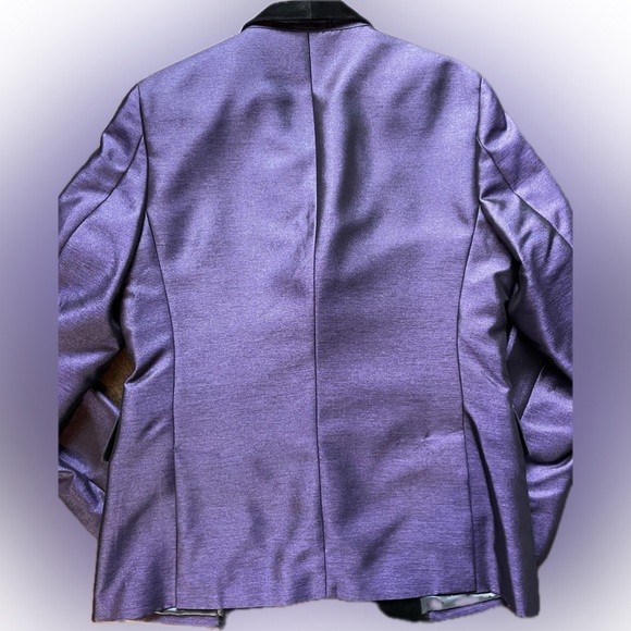 Macy’s INC Medium Tuxedo Suit Lavender - Picture 2 of 9